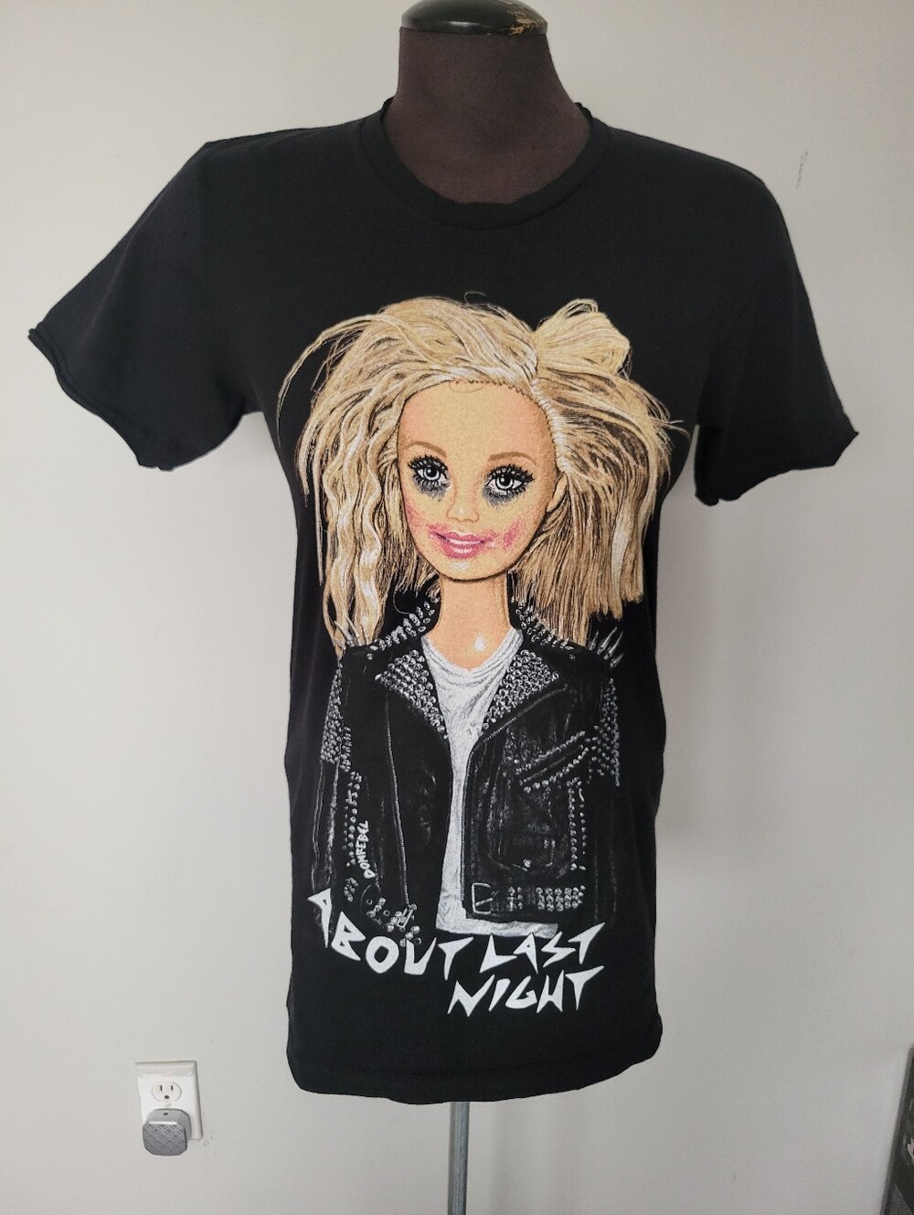Domrebel Barbi Print T-shirt Size S
